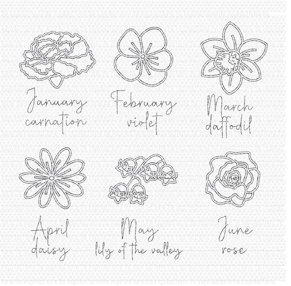 Birth Flower Bouquet - Mother's Gift