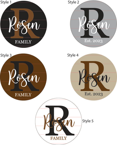 Personalized Door Hanger
