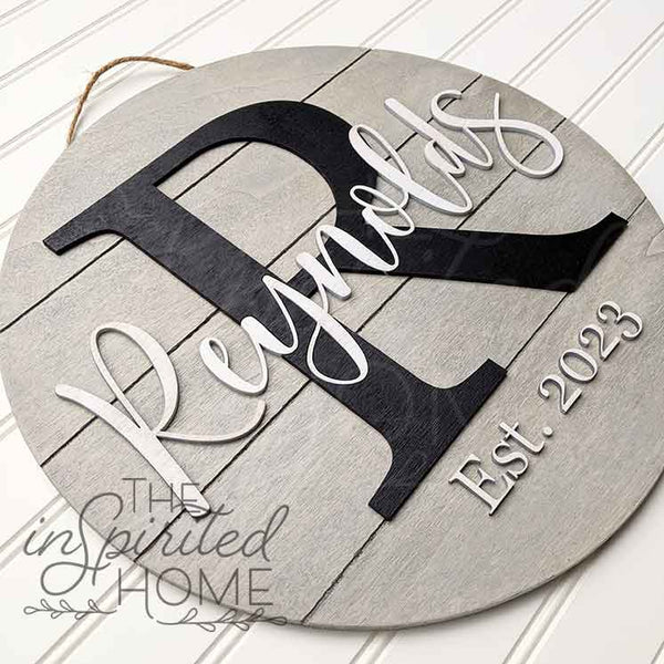 Personalized Door Hanger