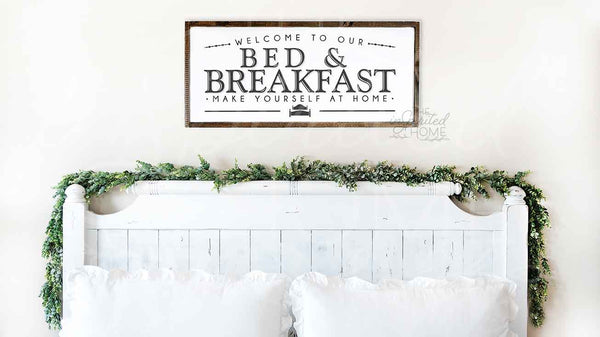 Farmhouse Sign for Guest Bedroom