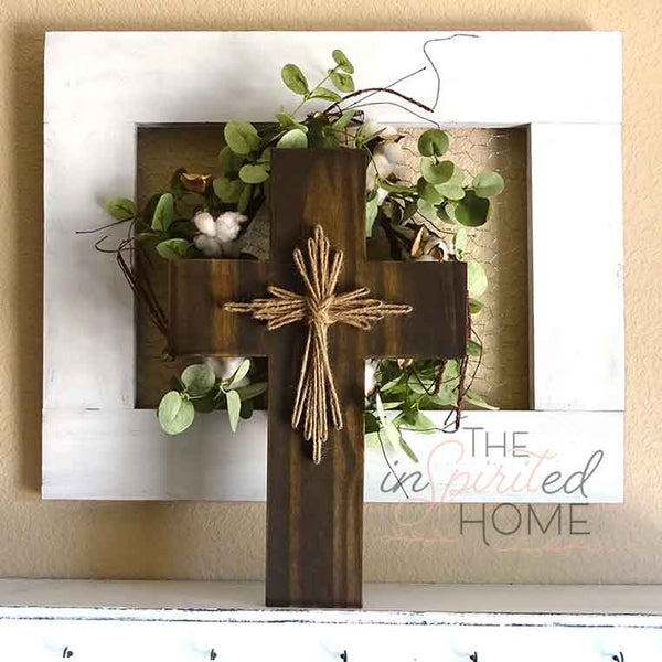 String Art Cross - Sign