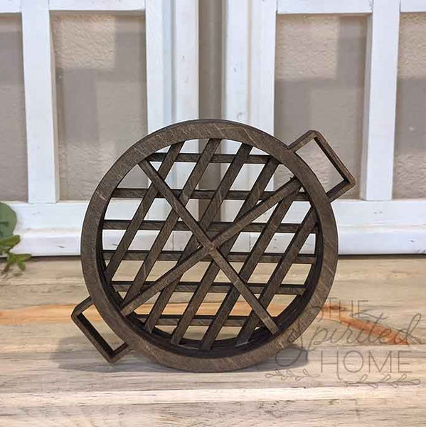 Mini Tobacco Basket - Tiered Tray Decor