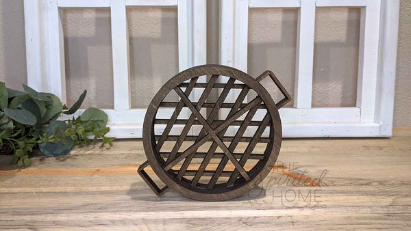 Mini Tobacco Basket - Tiered Tray Decor