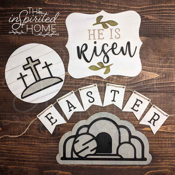 He is Risen Tier Tray Set
