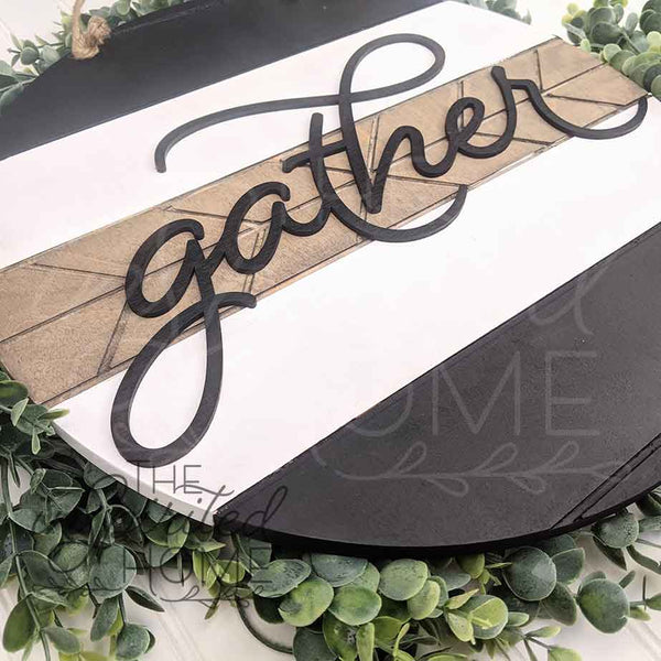 Gather - Fall Door Hanger