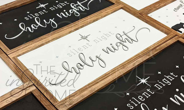 Silent Night Holy Night - Christmas Hymn Sign