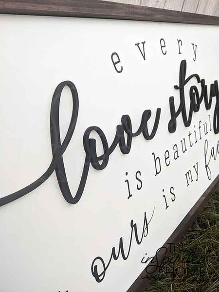 Our Love Story Signs