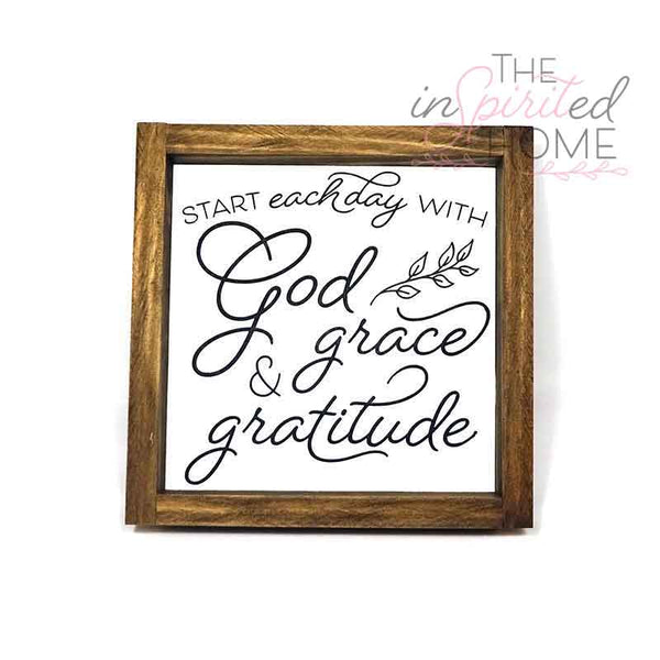 Inspiration Sign - Wooden Scripture Wall Art