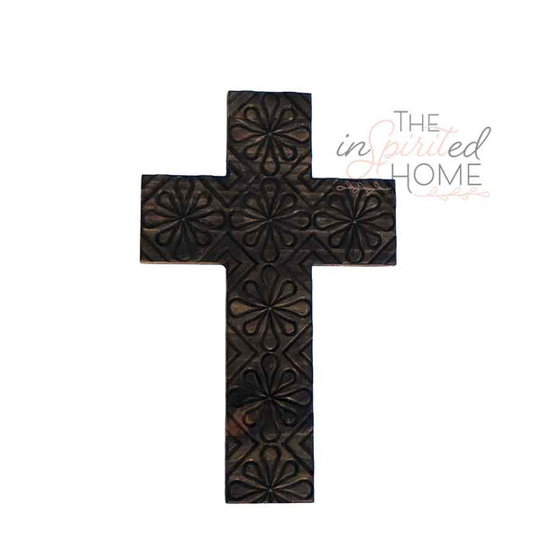 Carved Wooden Cross