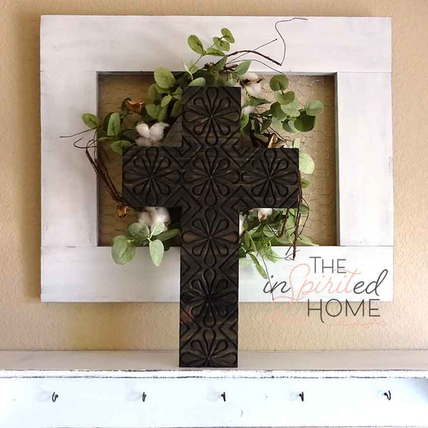 Wood Cross Wall Decor