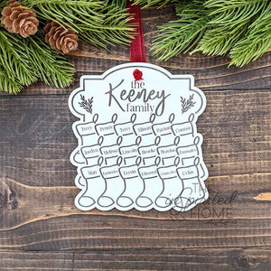 Stocking - Personalized Ornament