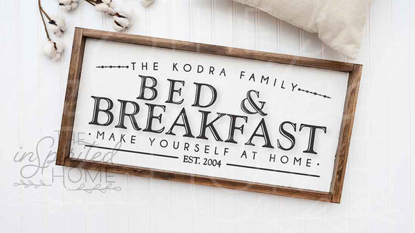 Personalized  Bedroom Sign