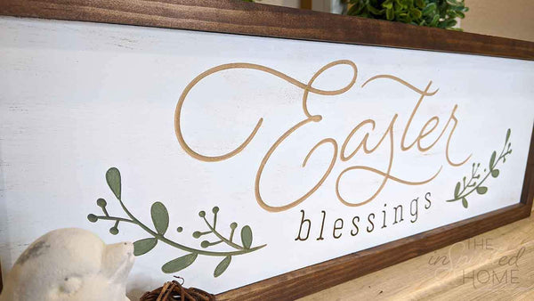 Rustic Easter Sign