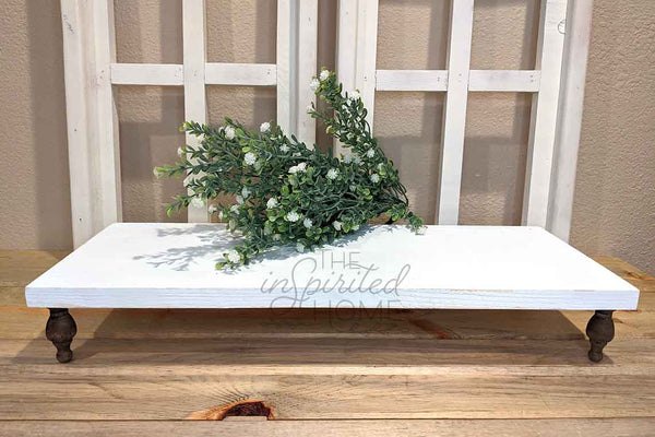 Wooden Rustic Distressed Riser