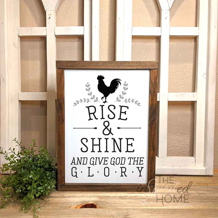 Rise and Shine - Wood Wall Decor