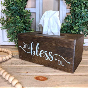 God Bless you - Kleenex Box