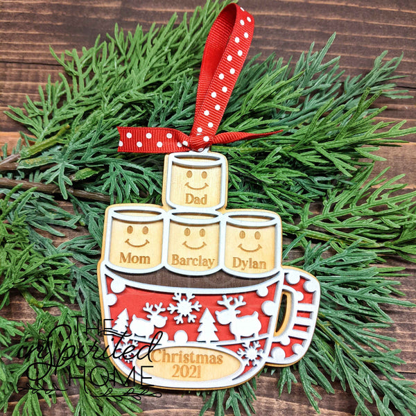 Hot Chocolate - Personalized Ornament