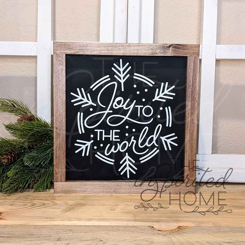 Joy to the World - Hymn Wall Sign