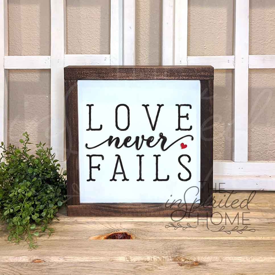 Love is Patient Love is Kind Sign | Love is Patient Wedding Sign | Love Never Fails