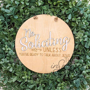 Wreath Accent Sign