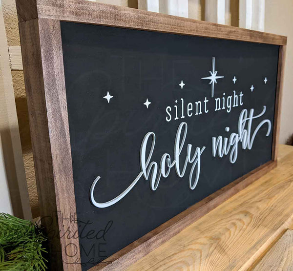 Silent Night Holy Night - Christmas Hymn Sign