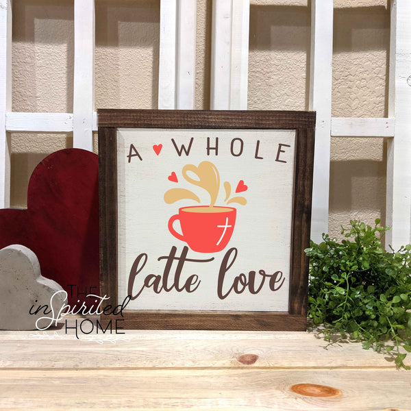Valentine's Wooden Sign - The Inspirited Home