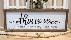 This is Us - Wood Wall Art